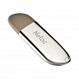 Флеш-диск 16 GB NETAC U352, USB 2.0, металлический корпус, серебристый, NT03U352N-016G-20PN - 1