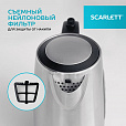 Чайник SCARLETT SC-EK21S13, 1,7 л, 2200 Вт, закрытый нагревательный элемент, стальной - 12