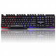 Клавиатура проводная SONNEN KB-7010, USB, 104 клавиши, LED-подсветка, черная, 512653 - 23