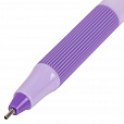 Ручка шариковая с грипом BRAUBERG "i-STICK POINT PASTEL", СИНЯЯ, корпус ассорти, игольчатый узел 0,7 мм, линия письма 0,35 мм, 144023 - 5