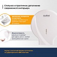 Диспенсер для туалетной бумаги LAIMA PROFESSIONAL ORIGINAL (Система T2), малый, белый, ABS, 605766 - 15