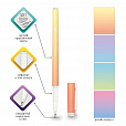 Ручка шариковая BRAUBERG SOFT TOUCH GRIP "GRADE PASTEL", СИНЯЯ, мягкое покрытие, ассорти, узел 0,7 мм, 143711 - 14