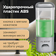 Дозатор для жидкого мыла LAIMA, НАЛИВНОЙ, 0,5 л, хром, ABS-пластик, 601793 - 9