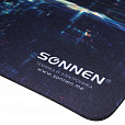 Коврик для мыши SONNEN "SINGULARITY", резина + ткань, 220х180х3 мм, 513293 - 4