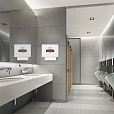 Диспенсер для полотенец LAIMA PROFESSIONAL CLASSIC (Система H2), Z-сложения, белый, ABS, 606678 - 9